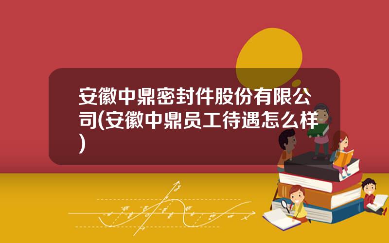 安徽中鼎密封件股份有限公司(安徽中鼎员工待遇怎么样)